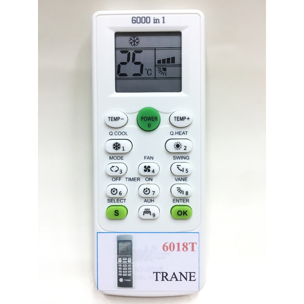 รีโมทแอร์ เทรนด์ Trane และ อีมิแน้นท์ Eminent ใช้ได้กับรีโมทตามรูปตัวอย่าง