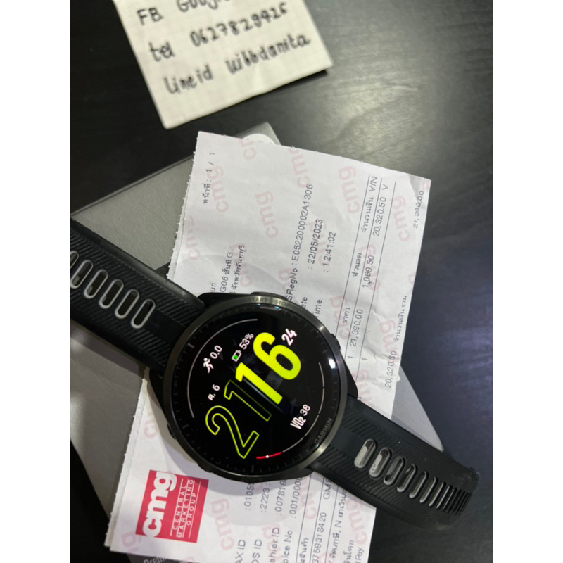 garmin fr 965 อายุ 4เดือน สวย อปก ครบ
