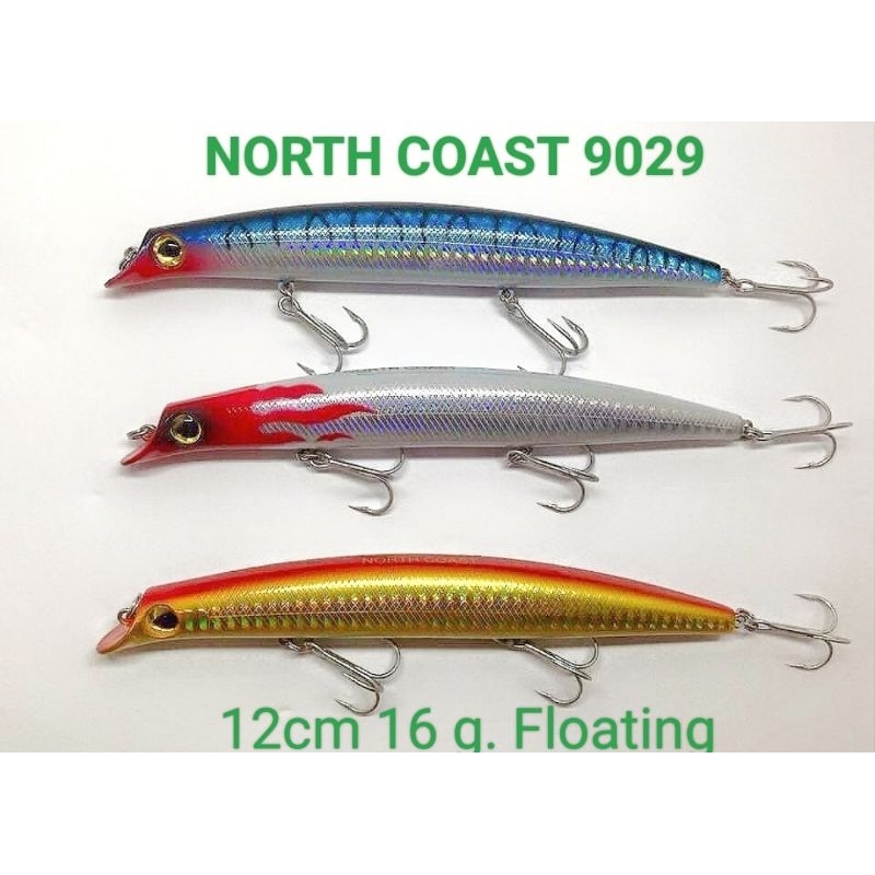 North coast รุ่น9029 เหยื่อตีชายฝั่งดำตื้นสุดฮ้อต!!