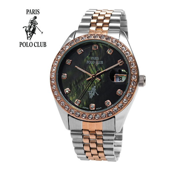 POLO นาฬิกาผู้หญิง รุ่น PPC-230202-SRG-BK (อ23)
