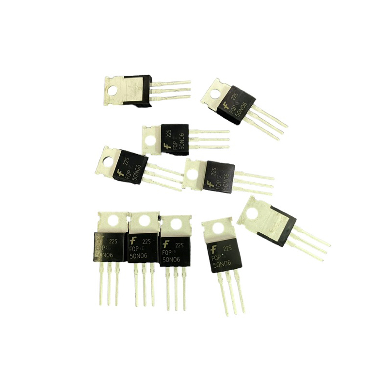 FQP50N06แท้(แพ็ค3ตัว)MOSFET-N-Channel 50A60V TO220มีพร้อมส่งในไทย
