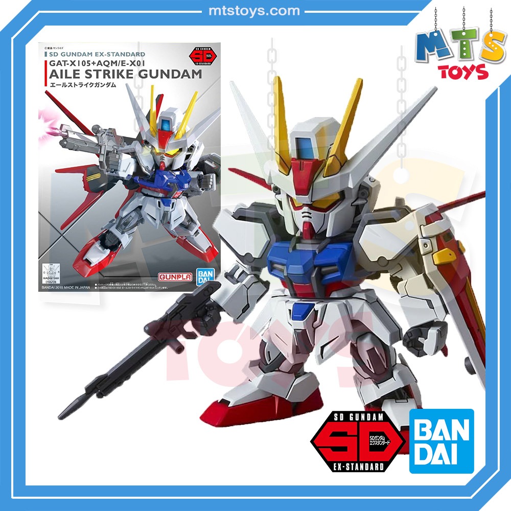 **MTS Toys**Bandai SD EX-Standard : GAT-X105+AQM/E-X01 Aile Strike Gundam กันดั้มแท้