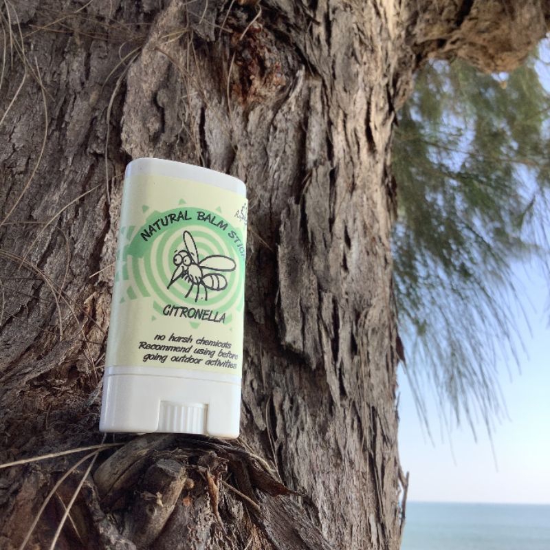 Ayada บาล์มสติ๊กกันยุงจากน้ำมันตะไคร้หอมธรรมชาติ