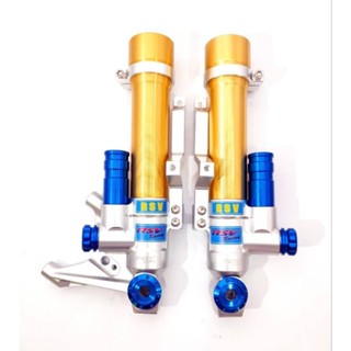 กระบอกโช๊ค forza 350 ซัพแทงค์ หัวเงิน กระบอกทอง ซัพแทงค์น้ำเ…