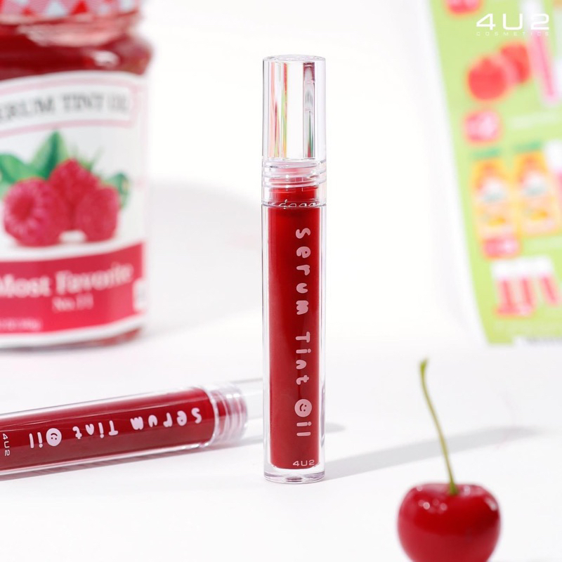 4U2 SERUM TINT OIL ลิปทินท์ไซรัป