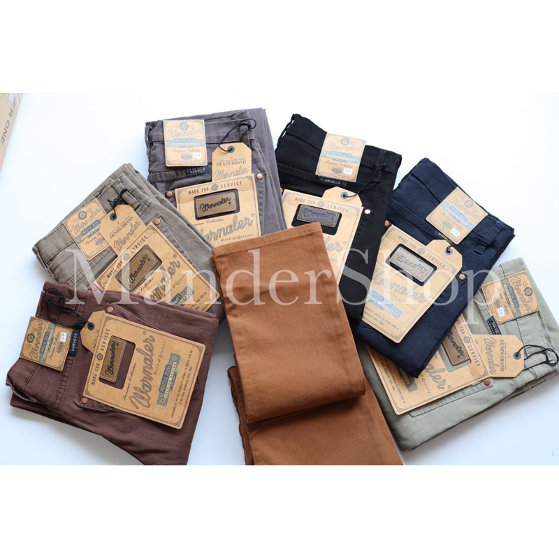 Warnaler ขากระบอกเล็กผ้านุ่มยืด Cotton 100%