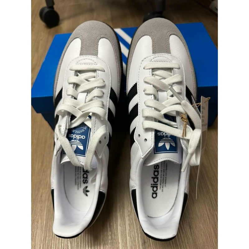 รองเท้า Adidas Samba Og ไซส์ 7.5 Uk สีCloudwhite