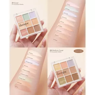dasique Pro Concealer Palette #เดซีค คอนซีลเลอร์, ปกปิด, รองพื้น