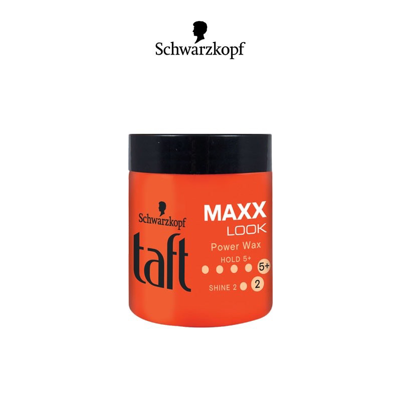 Schwarzkopf Taft Looks Maxx Look Power Wax แว็กซ์จัดแต่งทรงผม สูตรลุคส์ แม็กซ์ลุคพาวเวอร์ 85 มล.