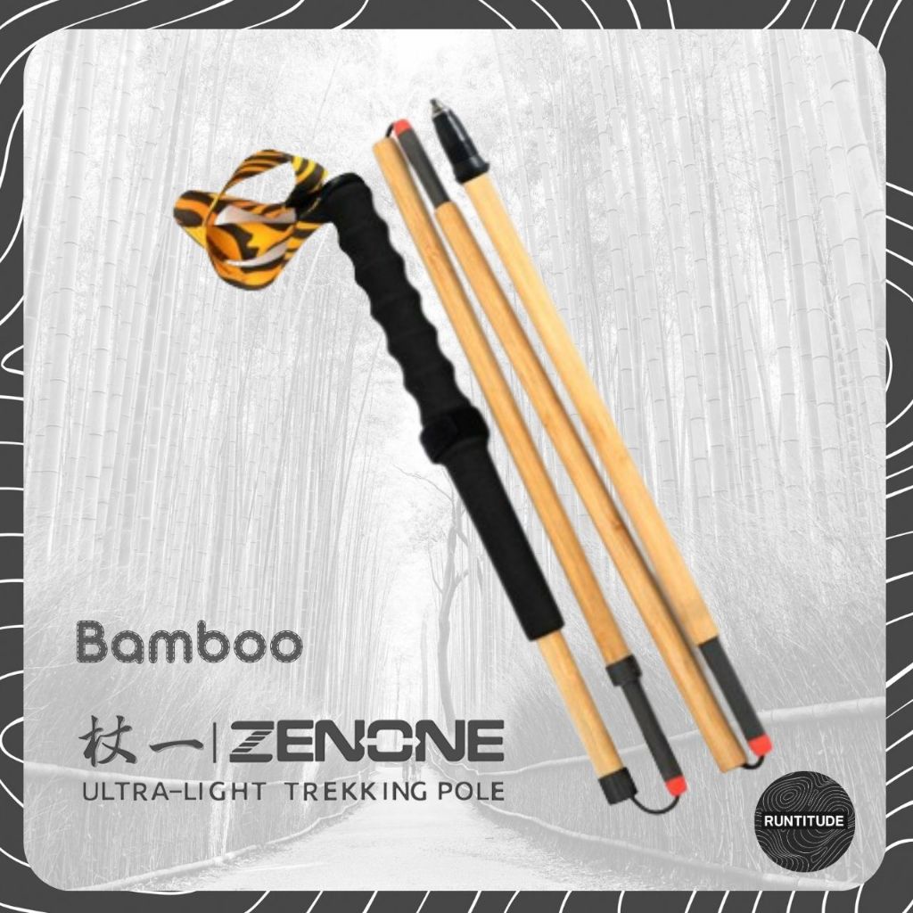 Zenone-Ultra Bamboo Trekking Poles วิ่งเทรล
