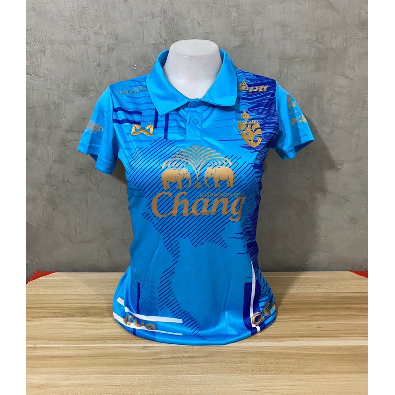 เสื้อบอลเสื้อกีฬาผู้หญิงขนาดฟรีไซร้อก32ถึง38เอวทรงเข้ารูปสีสวยผ้านิ่มเย็นใส่สบาย