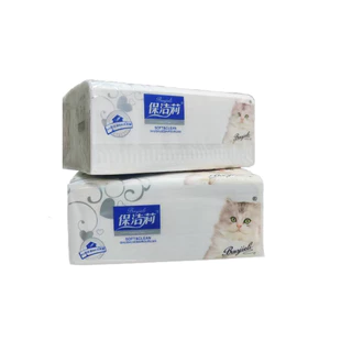 กระดาษทิชชูเช็ดหน้าเนื้อดีสีขาว 1 แพ็ค 10 ห่อ👍👍 TISSUE big A
