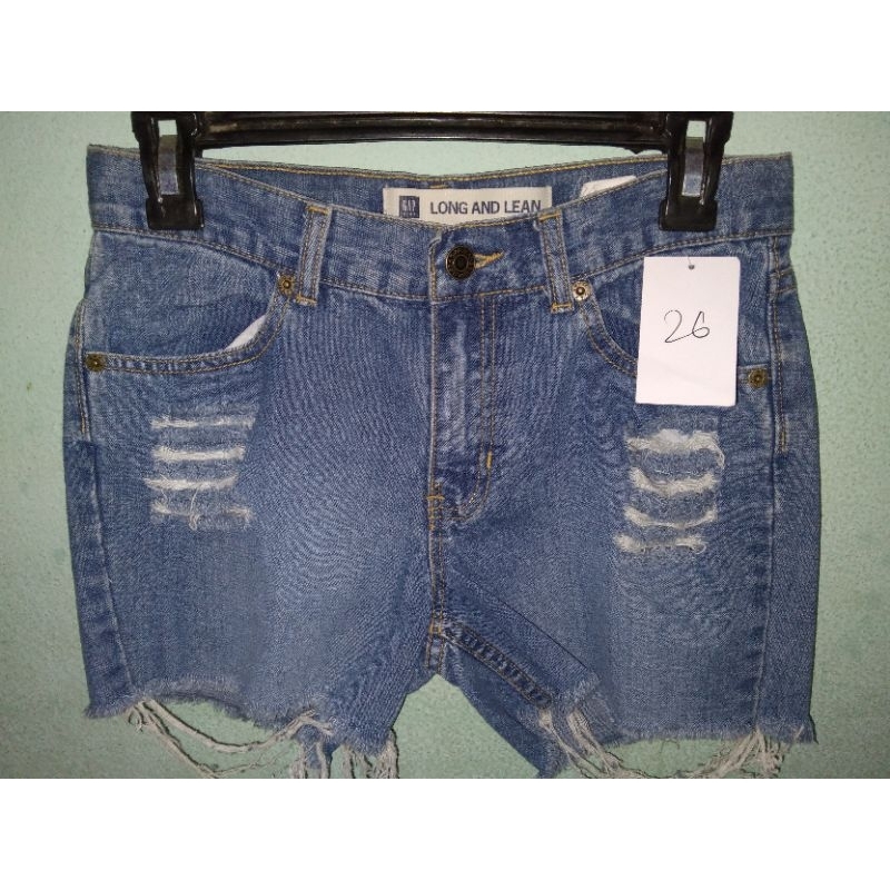 กางเกงGapรอบเอว26นิ้วขาสั้น