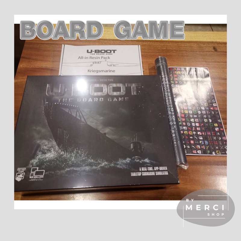 Board game: UBOOT Boardgame kickstarter edition