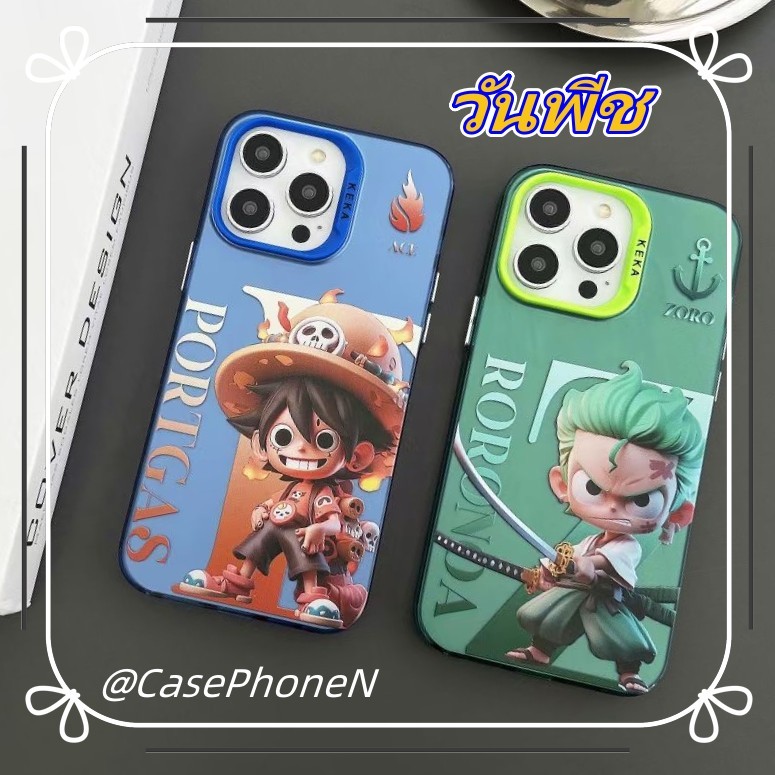 จัดส่งจากไทย for เคสไอโฟน 14 13 12 11 Pro เคส iPhone 11 12 13 Pro Max วันพีช ลูฟี่ โซโร ป้องกันการตก iPhone 13 Case