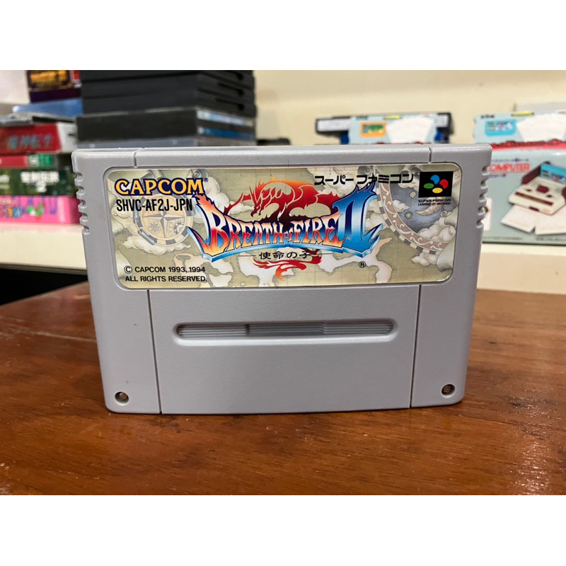 Breath of Fire 2 ตลับ Super Famicom (SFC) ของแท้จากญี่ปุ่น