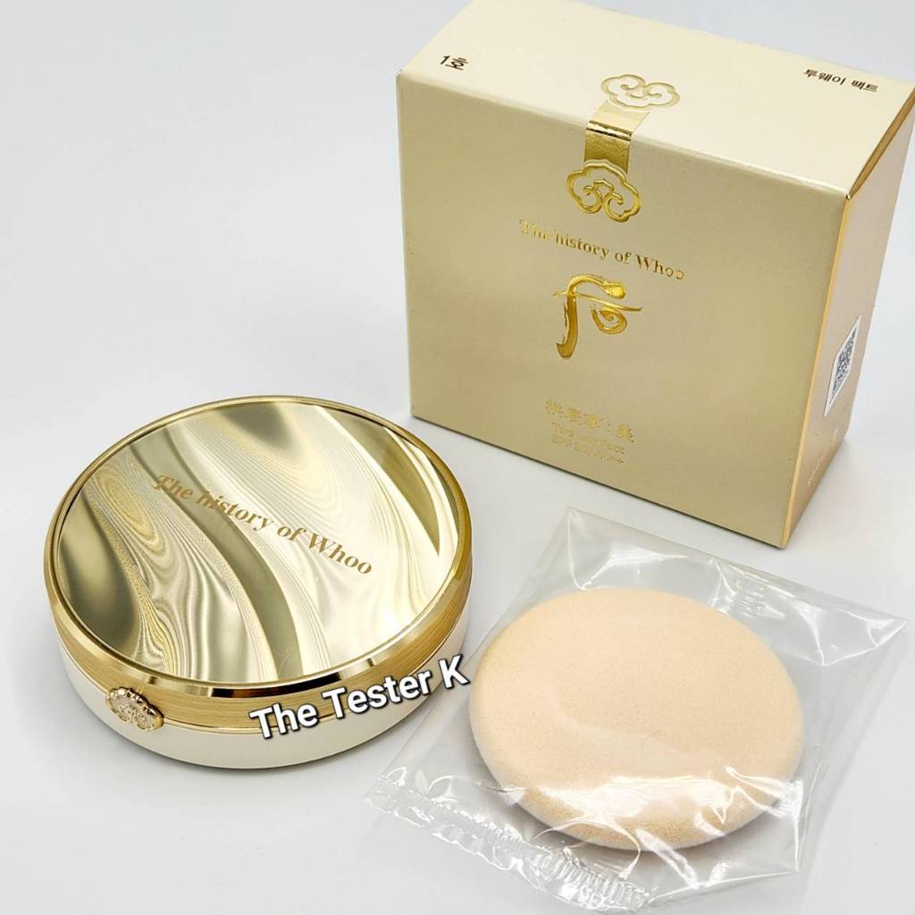 พร้อมส่ง Exp18/7/26 ตัวใหม่ #แป้งผสมรองพื้น #The History of Whoo - Two Way Pact SPF30/PA++ 13g