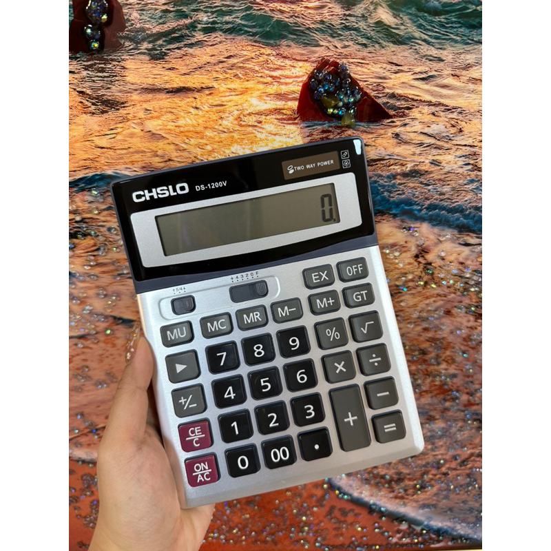 เครื่องคิดเลข หน้าจอ 12 หลัก รุ่น CASIO-DM-1200V-05h-Rat ราคา ถูกที่สุด ดีลบีเคเค แกลเลอรีภาพที่ 6