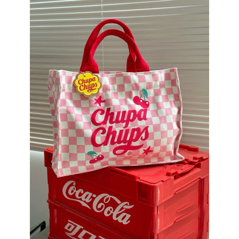 กระเป๋า Chupa Chups สีชมพู
