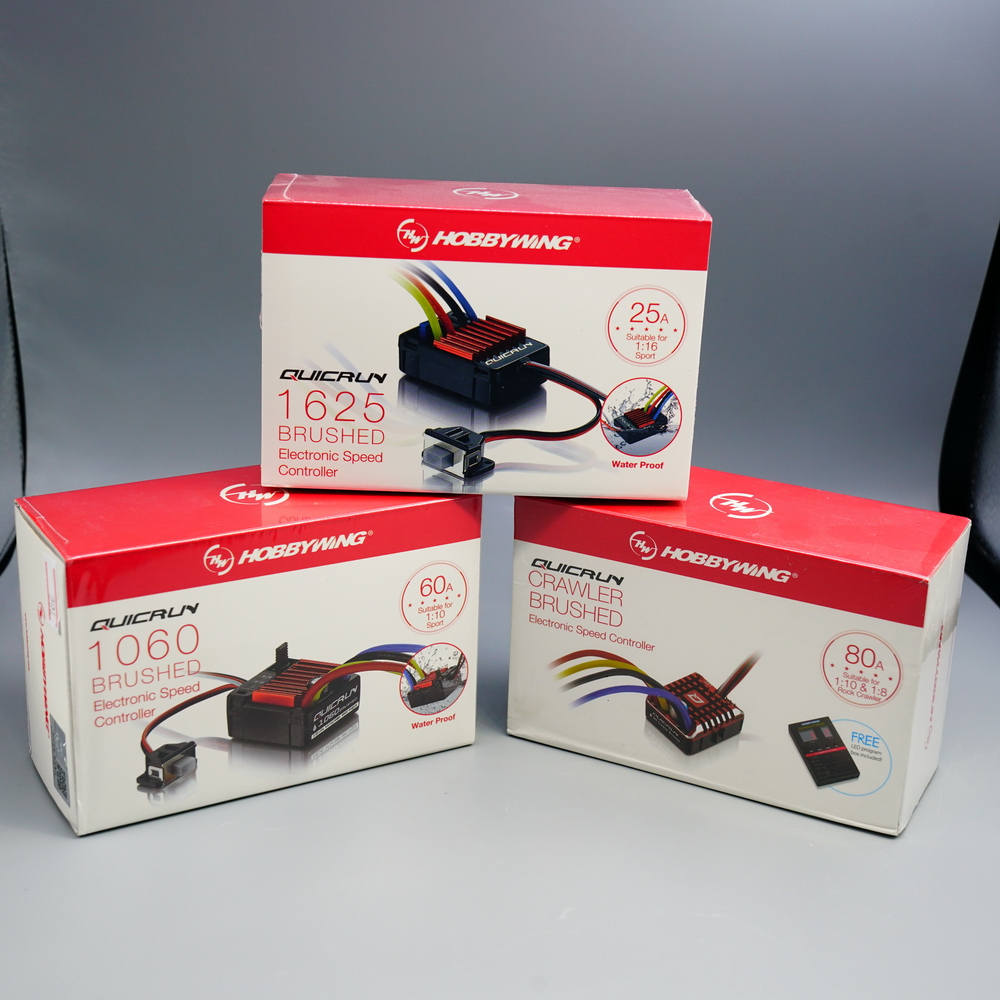 Speed (สปีด)Hobbywing QUICK RUN Brushed ESC สปีดมอเตอร์แปลงถ่าน
