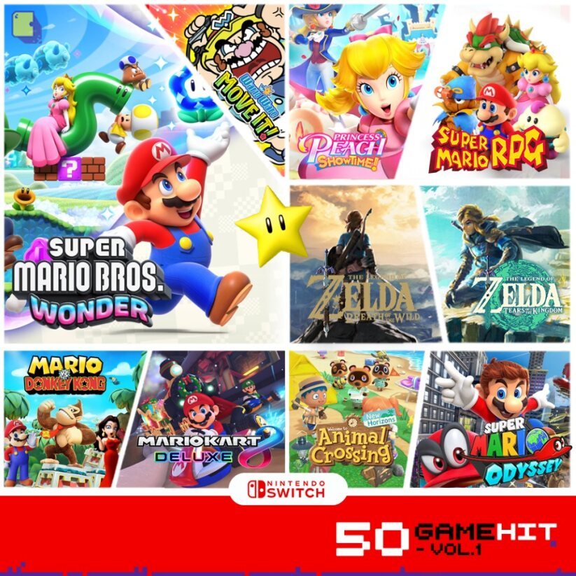 [+..••] แนะนำเกม Vol.X Nintendo (◕ω◕◍) | NINTENDO SWITCH GAME ของมันต้องมี (เกม Nintendo Switch™🎮)