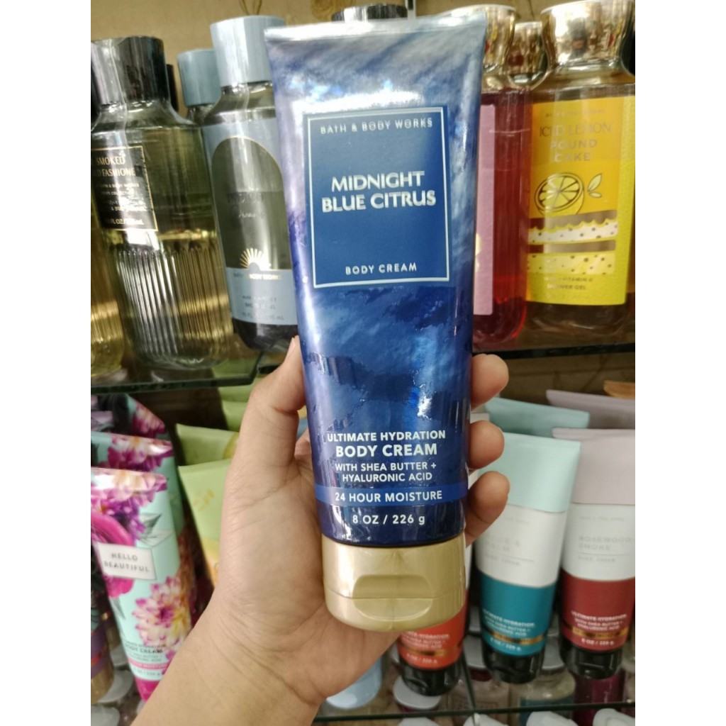ครีมน้ำหอม Bath & Body Works Midnight Blue Citrus Body Cream 226g. ของแท้