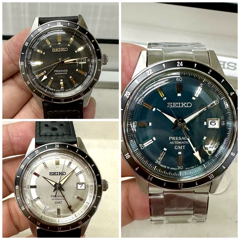 SEIKO SEIKO PRESAGE Style 60's GMT รุ่น SSK009J1,SSK009J,SSK009