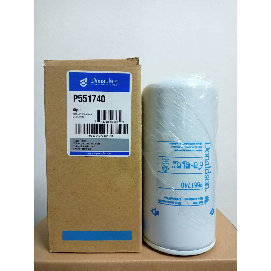 กรองโซล่า , P551740 , 1R0740 , 1R1740 ,Donaldson FUEL FILTER, SPIN-ON