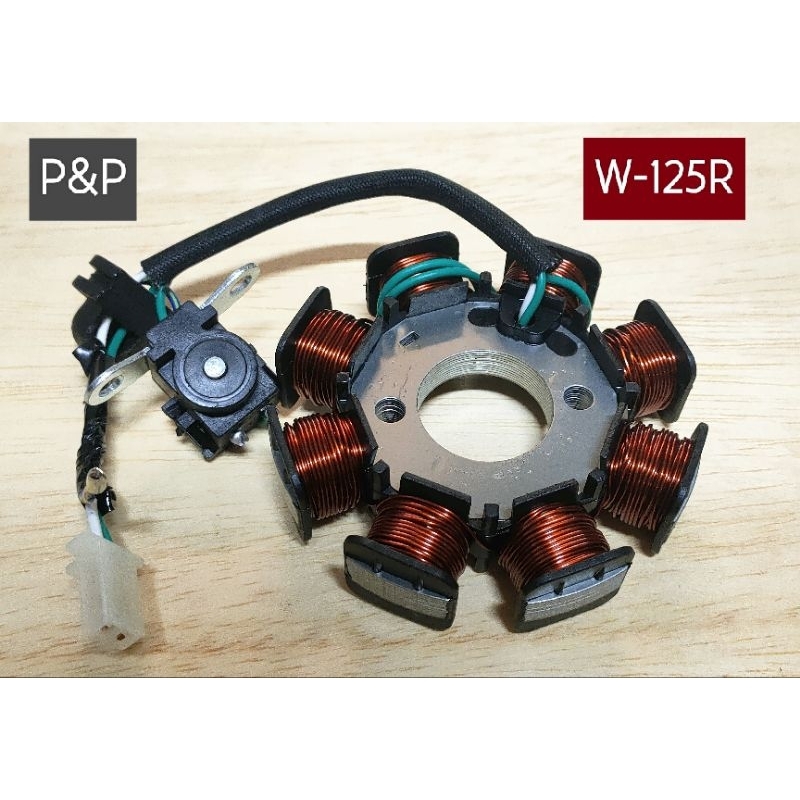 ฟิลคอยล์,มัดไฟ W-125R,S,Dream125 สตาร์ทเท้า อย่างดี
