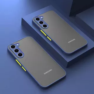 เคสขอบสีด้าน สำหรับ Samsung A57 A37 A07 A17 A56 A36 A26 A06 A16 A55 A35 A25 A15 A05S A54 A34 A24 A14 A04S S23FE S25FE