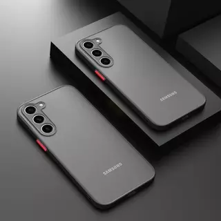 เคสขอบสีด้าน สำหรับ Samsung A57 A37 A07 A17 A56 A36 A26 A06 A16 A55 A35 A25 A15 A05S A54 A34 A24 A14 A04S S23FE S25FE