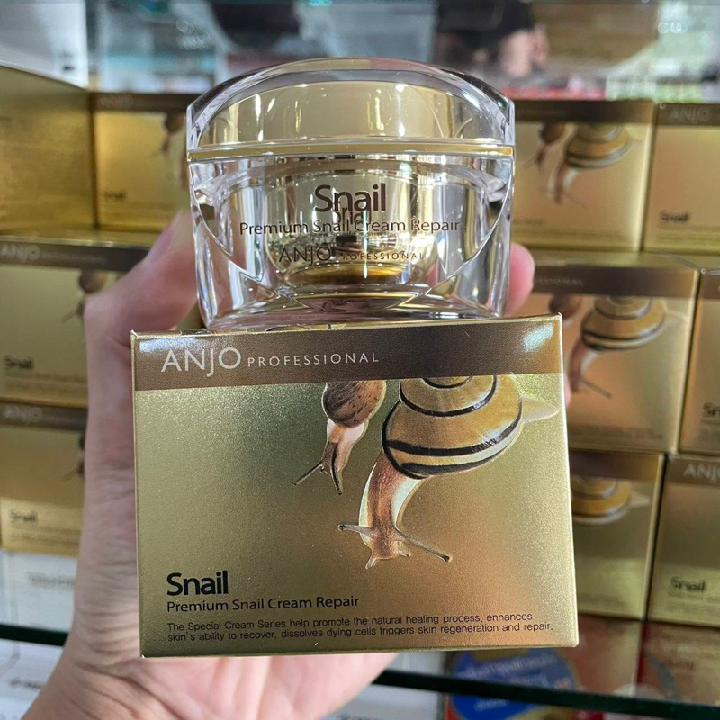 ANJO Snail Premium Snail Cream Repair 50ml.