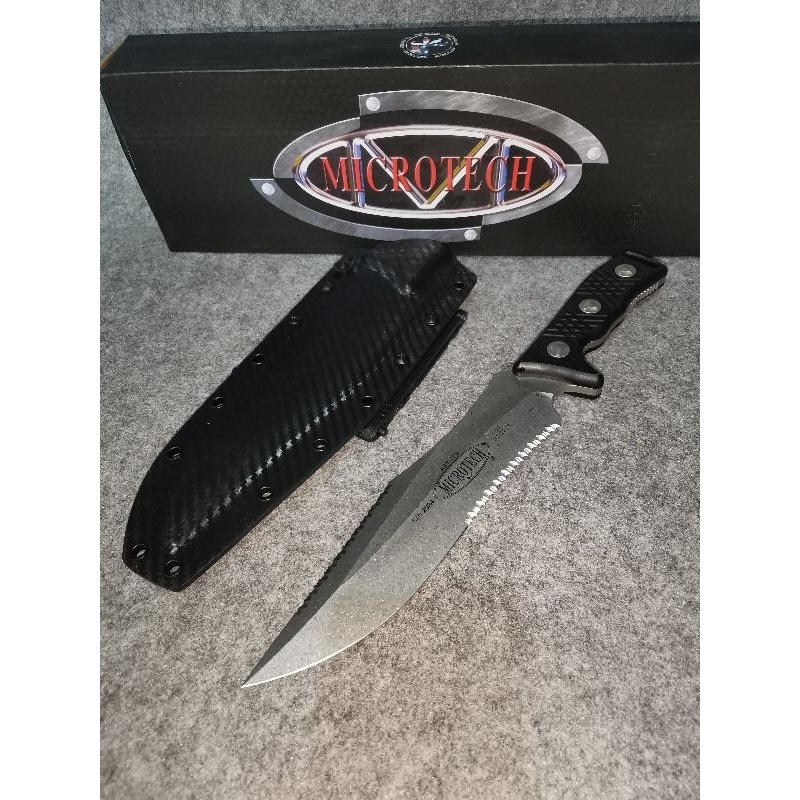 อุปกรณ์​ตั้งแคมป์​เดินป่า "Arbiter" ล่าสุดปี 2023 จากงาน Atlanta Knife Show ที่สหรัฐอเมริกา​ วัสดุ​ใ