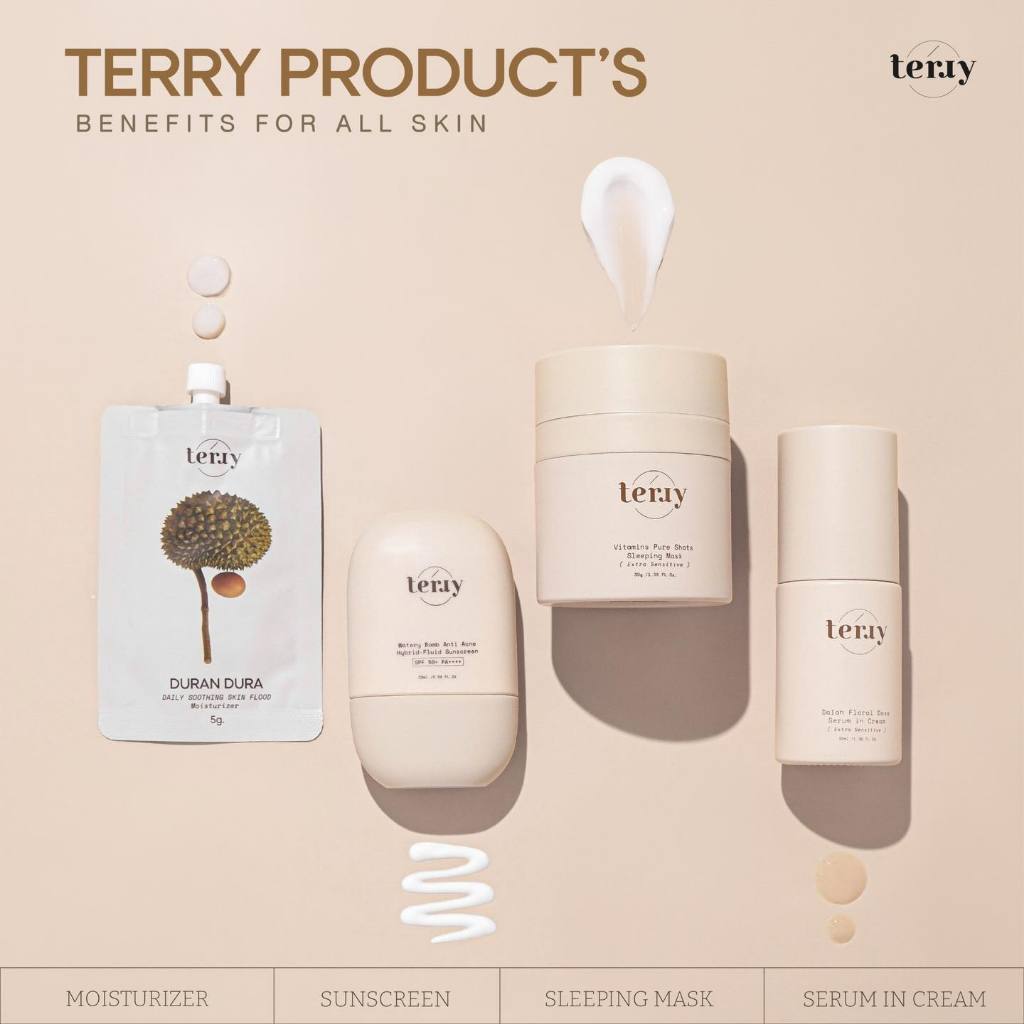 [พร้อมส่ง] Terry รวมสินค้าแบรนด์ terry เซรั่มดาหลา กันแดดขนมปัง สลีปปิ้งมาส์ก มอยซ์ทุกเรียน ลดสิว ลดรอย - รูปที่ 3