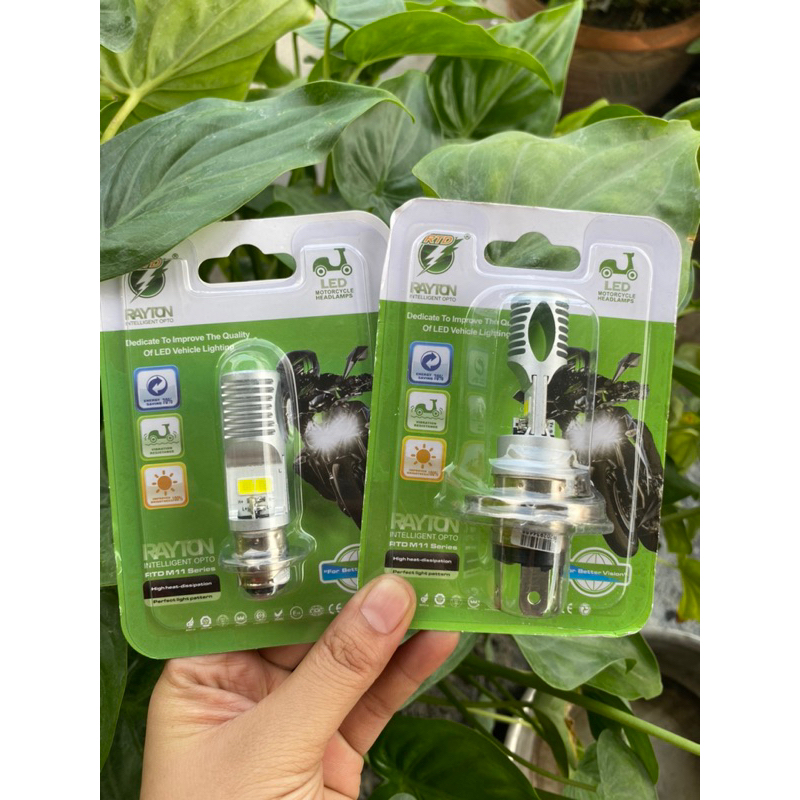 หลอดไฟหน้า LED แสงสีขาว ใส่ได้เลย ตรงรุ่น ไม่ต้องแปลงปลั๊ก