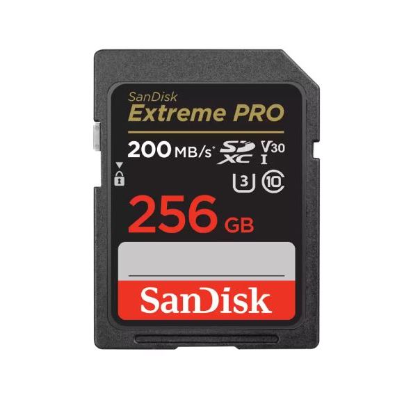 SanDisk Extreme Pro SDXC, SDXXD 256 GB