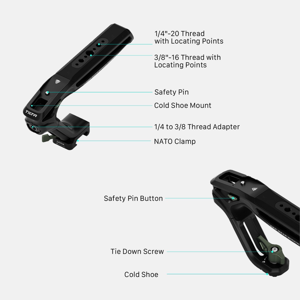 TILTA XENO Top Handle (NATO) รูปที่ 5