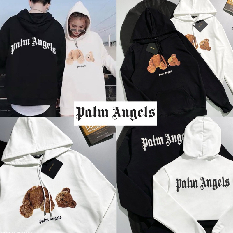 Palm Angels Hoodies Unisex 🐻เสื้อฮู้ดกันหนาว Hiend 1:1 Cotton 💯 ส่งไวจากไทย