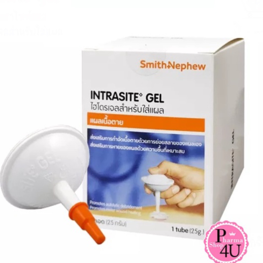 👍ถูกแท้จ้า👍Intrasite Gel เจลสำหรับใส่แผลกดทับ ขนาด 25 กรัม ของแท้ ของใหม่ #2935