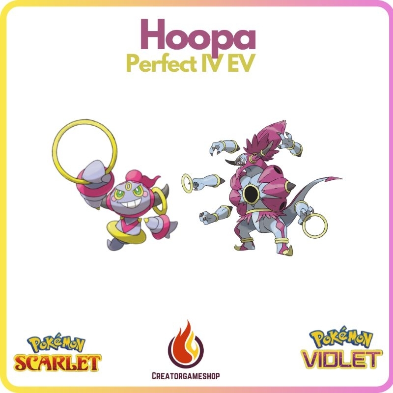 Pokemon Scarlet and Violet Hoopa confined // Hoopa Unbound