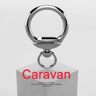 Caravan Crew Keychain 2.9cm วัสดุโลหะ ประเภทแหวน