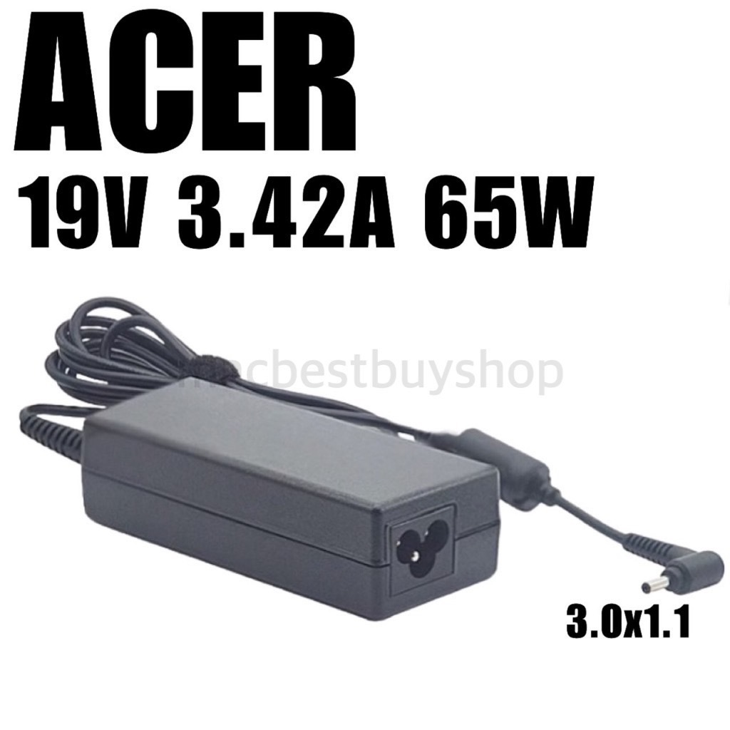 Acer ไฟ 65W 19v 3.42a 3.0 * 1.1 mm Swift Spin อะแดปเตอร์ สายชาร์จ โน๊ตบุ๊ค Notebook Adapter Charge