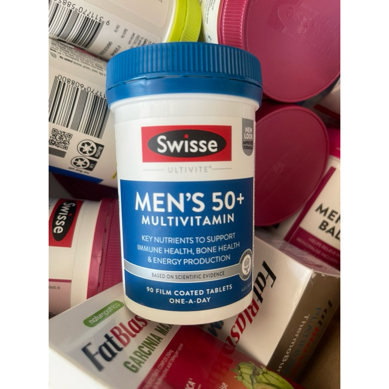 Swisse Women’s Ultivite50+Multivitamin or Swisse Men’s Ultivite50+Multivitamin ขนาด 90 เม็ด