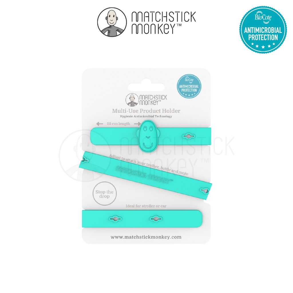 MATCHSTICK MONKEY MULTIPURPOSE PRODUCT HOLDER _ สายคล้องยางกัดเอนกประสงค์ เเบรนด์ MATCHSTICK MONKEY_GREEN
