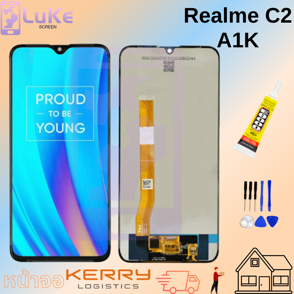 Luke หน้าจอ LCD Xiaomi Realme C2 / a1k  RMX1941