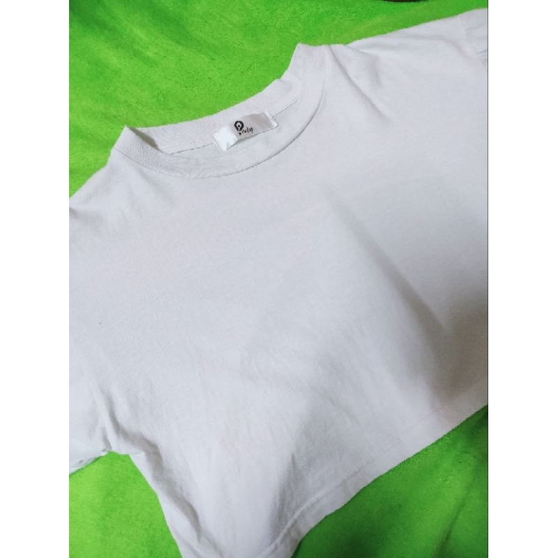 ครอปขาวล้วน ป้ายประดับ (pradap)