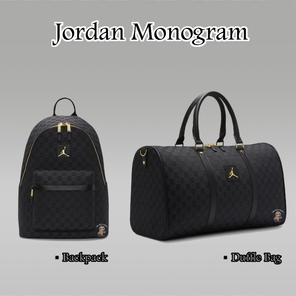 [สินค้าพร้อมส่ง] กระเป๋า Nike Jordan Monogram Duffle / กระเป๋า Nike Jordan Monogram Backpack