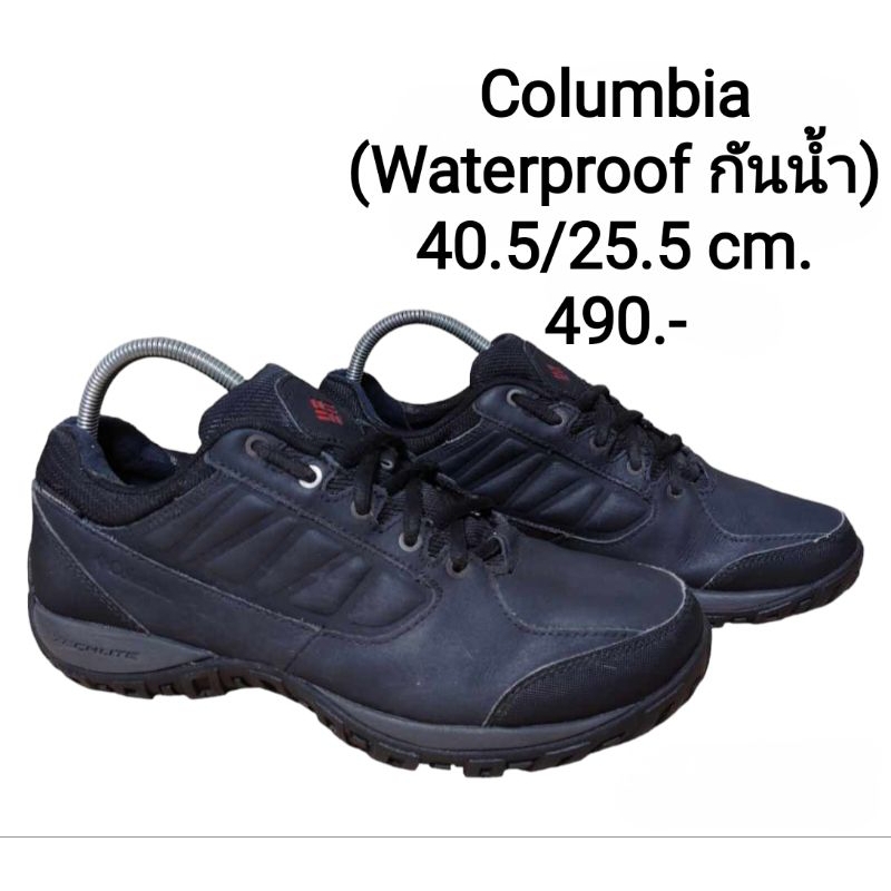 รองเท้ามือสอง Columbia 40.5/25.5 cm. (Waterproof กันน้ำ)