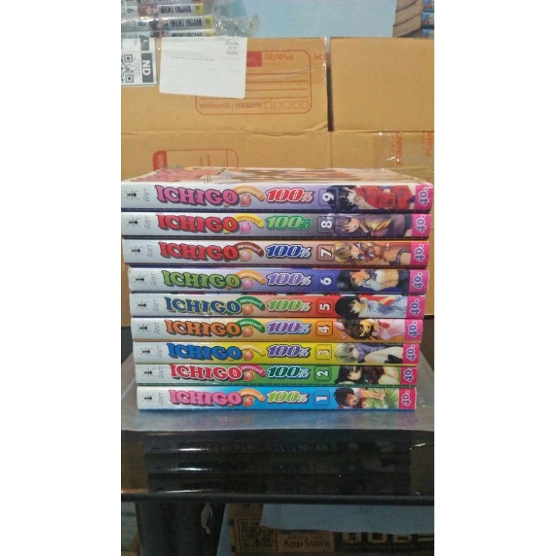Ichigo 100% อิจิโกะ เล่ม 1-9 สภาพบ้านดี