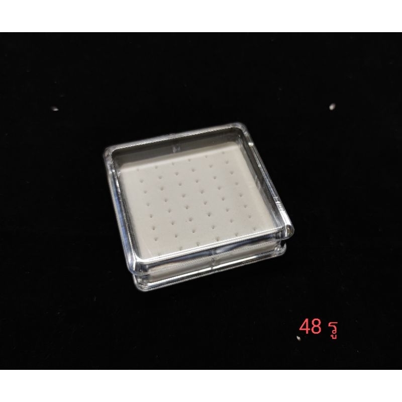 กล่องพลาสติกเก็บจิวจมูก กล่องพลาสติกโชว์จิวจมูก / plastic box for nose piercing